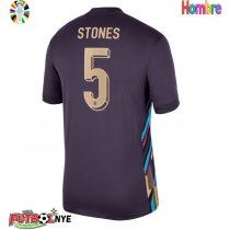 Camiseta Inglaterra John Stones #5 Visitante Equipación Eurocopa 2024 manga corta